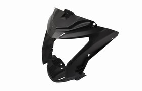 MASCARA CUBRE OPTICA HONDA CB150 INVICTA NEGRO MTC [C80090]